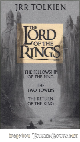 JRR Tolkien, 'The Lord of the Rings', HarperCollins, 2002 Film Tie-In Edition

<br />

<div class="paypal"></div>