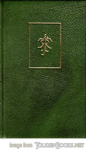 JRR Tolkien, 'The Hobbit', Unwin Hyman, Anniversary Super De Luxe Edition, 1987, leather bound limited edition with slipcase, #59/100 signed by C Tolkien