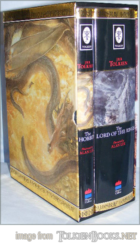 JRR Tolkien, Boxed Set, Hobbit 1995, LOTR 1991, HarperCollins, issued 2000, signed by A Lee<span class="ngViews">5 views</span>