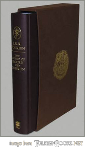 JRR Tolkien, 'The Legend of Sigurd and Gudrun', HarperCollins, 2009, Deluxe numbered and limited edition with clamshell, signed by C Tolkien<span class="ngViews">3 views</span>