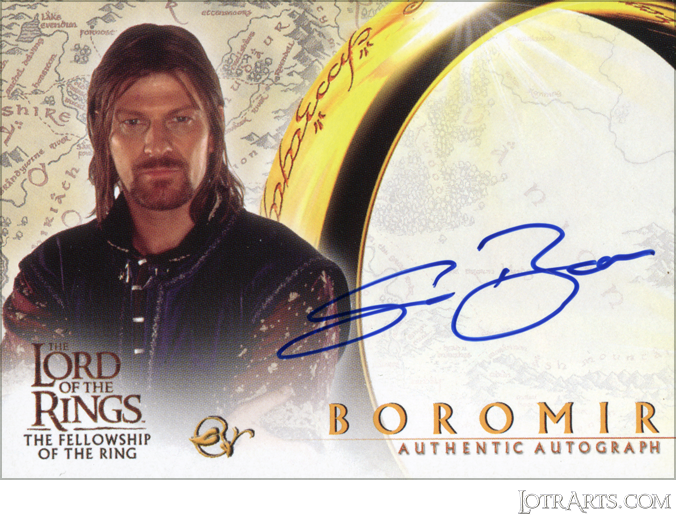 FOTR UK, Set 1: signed by Sean Bean as Boromir<span class="ngViews">4 views</span>