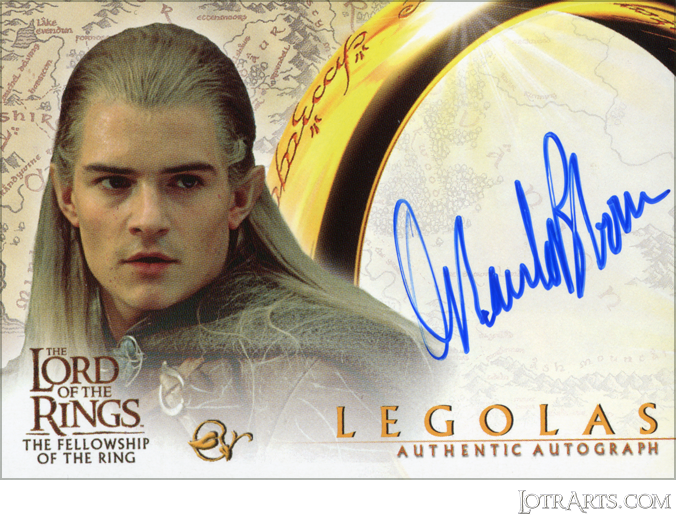 FOTR Retail, Set 2: signed by Orlando Bloom as Legolas (Odds 1:72 packs)<br />

<br />

<a class="nofloatbox"><img src="https://www.lotrarts.com/images/icons/bank16x.png" alt="Buy" /></a>

<div class="pricetext2">price</div>

<br /><span class="ngViews">6 views</span>