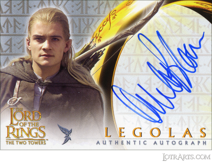 TT: signed by Orlando Bloom as Legolas<span class="ngViews">1 view</span>