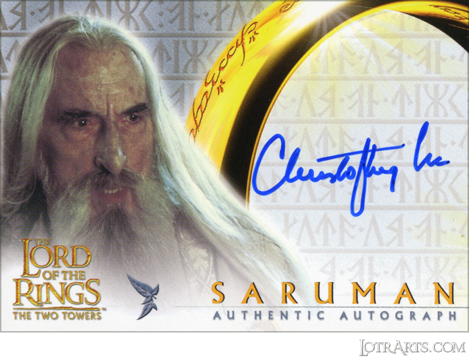 TT: signed by Christopher Lee as Saruman<span class="ngViews">1 view</span>