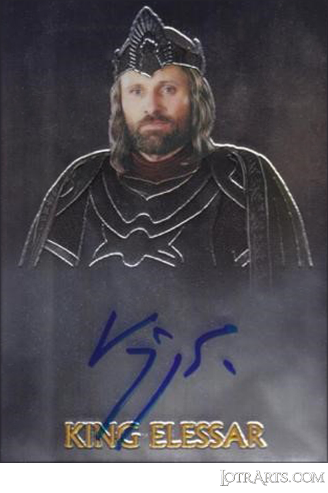 Viggo Mortensen - King Elessar (Odds 1:19 packs)