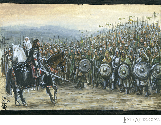Aragorn and army of Men by Potratz and Hai<span class="ngViews">2 views</span>