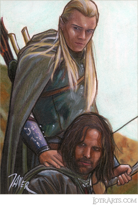 Legolas comforting Aragorn after confrontation with King of the Dead by Gonzalez<span class="ngViews">7 views</span>
