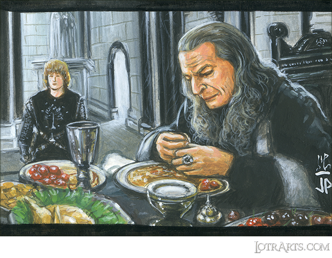 Denethor and Pippin by Potratz and Hai