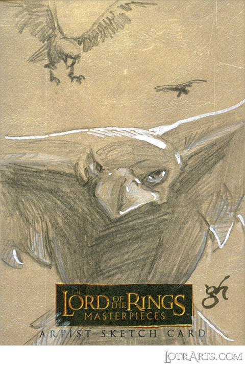 Eagles arriving to battle the fellbeasts at the Black Gates, Mordor by Hernandez<span class="ngViews">6 views</span>