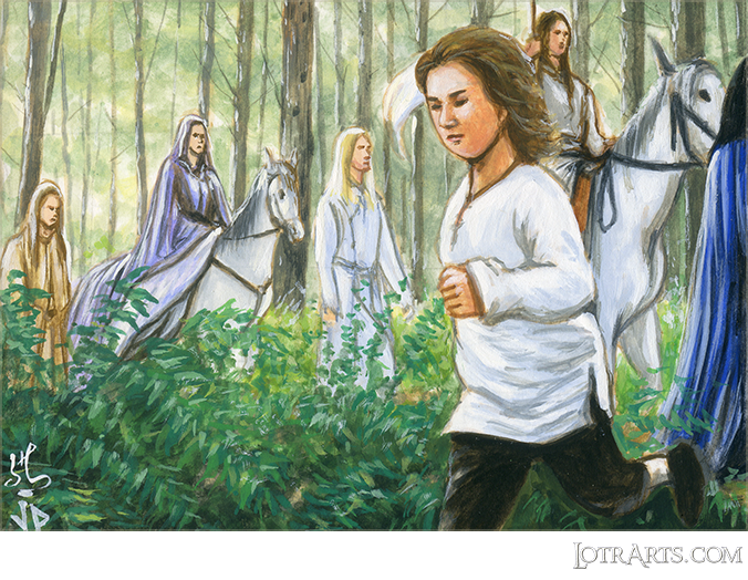 Arwen leaving with Elves sees image of son by Potratz and Hai<span class="ngViews">1 view</span>