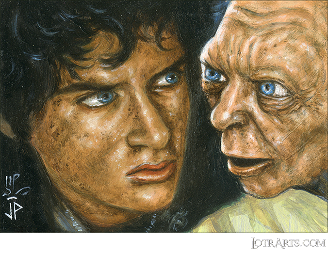 Frodo and Gollum by Potratz and Hai