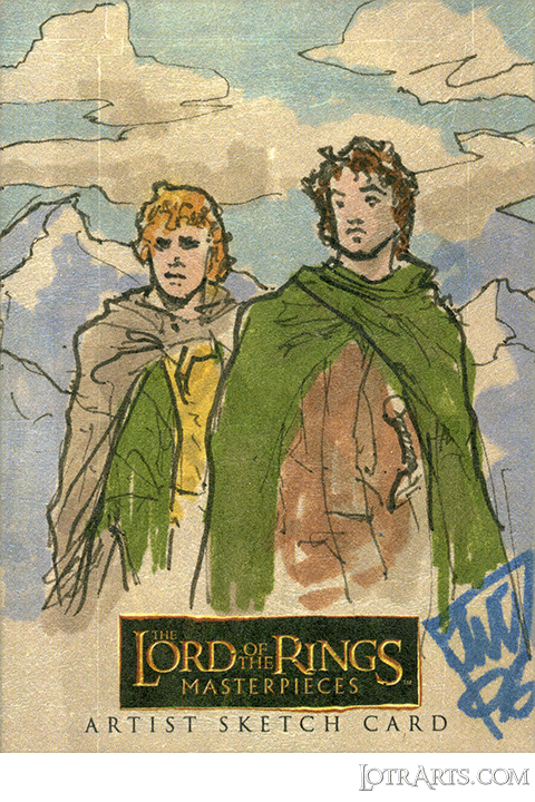 Frodo and Merry journeying South by Watkins-Chow<span class="ngViews">1 view</span>