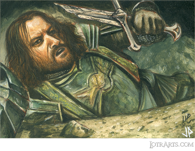 Isildur raising his father's broken sword by Potratz and Hai<span class="ngViews">7 views</span>