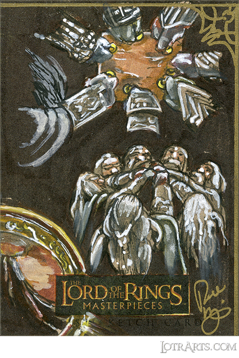The Dwarves, card 2. <br /><br />This newly acquired piece appeared on eBay a further five years later, and was purchased via a deal brokered by a trader.<span class="ngViews">13 views</span>