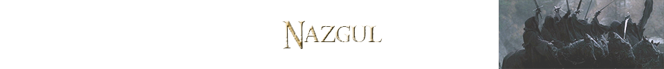 <div class="floatbox" data-fb-options="width:1400 height:80%"> <strong>Character:</strong> Nazgûl <a href="http://www.glyphweb.com/arda/n/nazgul.html" class="transparent">✦</a> <br /> <strong>Profile:</strong> Nazgûl (Ringwraiths, Black/Nine Riders): nine mortal Kings of Men corrupted by the power of Sauron's Nine Rings, and transformed into his ‘deathless’ enslaved servants. The Nazgûl perished with the destruction of the One Ring. </div><span class="ngViews">1 view</span>