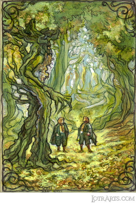 Treebeard at Wellinghall with Pippin and Merry by Alcorn-Hender<span class="ngViews">11 views</span>