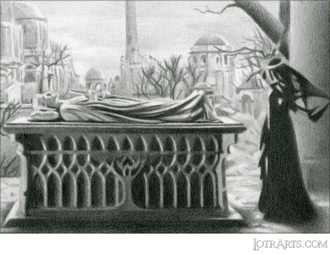 Deathbed of Elessar, grieving Arwen by Billingham<span class="ngViews">7 views</span>