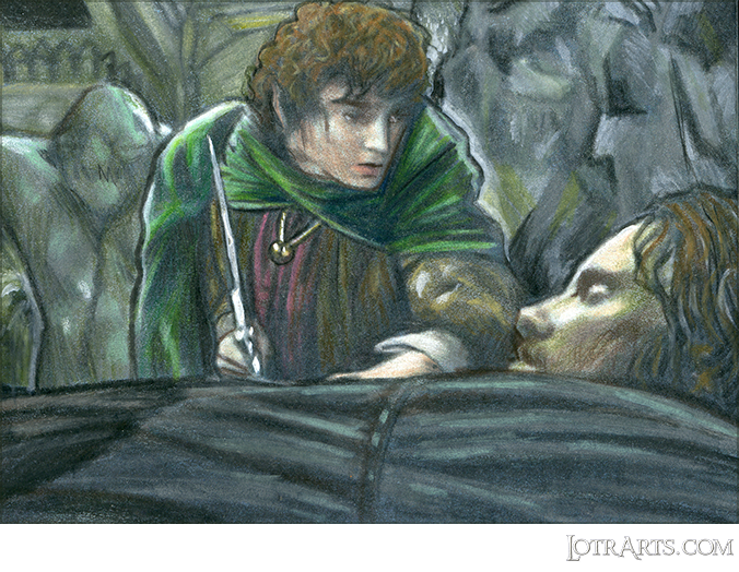 Frodo and Aragorn by Gonzalez