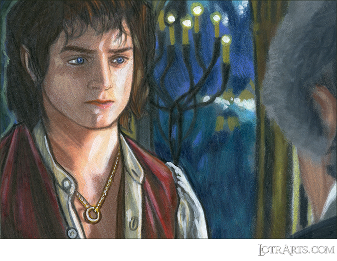 Frodo and Bilbo by Gonzalez