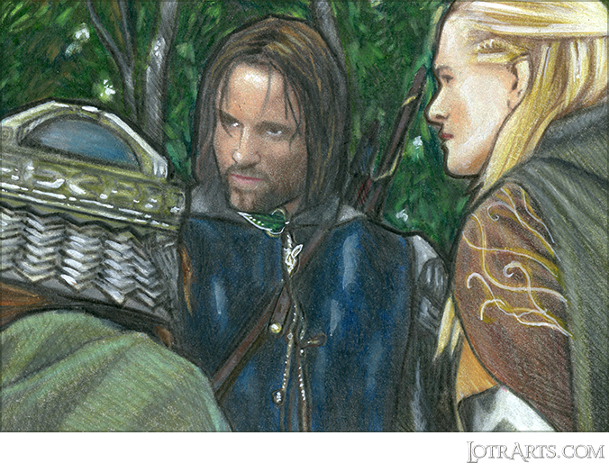 Aragorn, Legolas and Gimli after the battle at Amon Hen by Gonzalez<span class="ngViews">2 views</span>