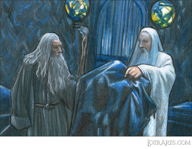 Saruman and Gandalf at Orthanc by Gonzalez<span class="ngViews">1 view</span>