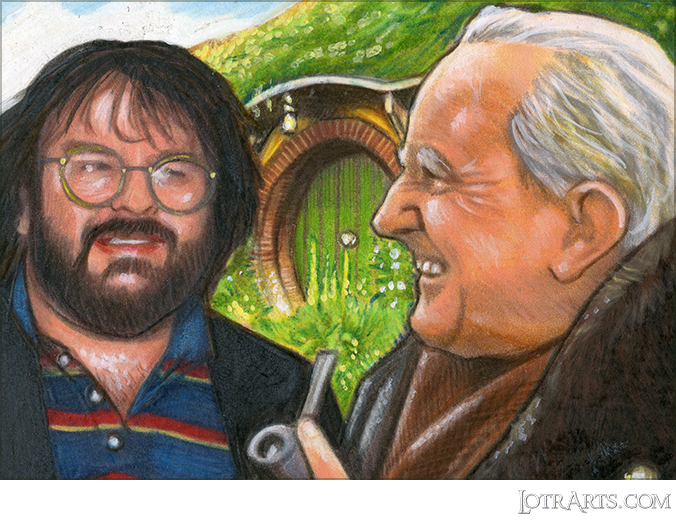 Peter Jackson meets JRR Tolkien at Bag End by Gonzalez<span class="ngViews">6 views</span>