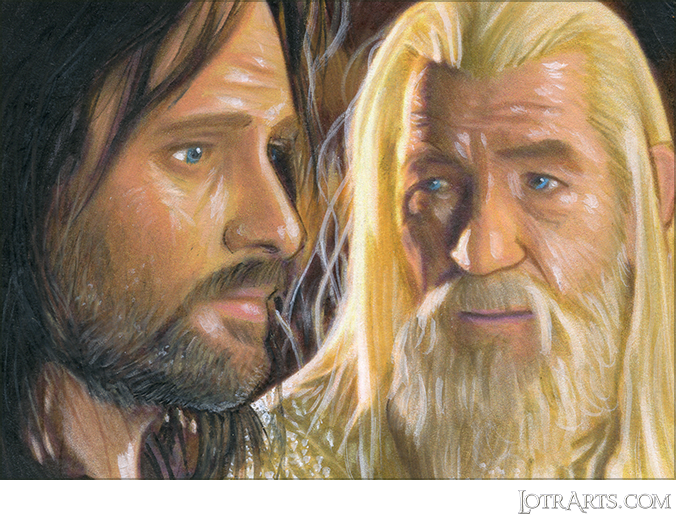 Gandalf confirming to Aragorn he felt Frodo was alive by Gonzalez<span class="ngViews">3 views</span>