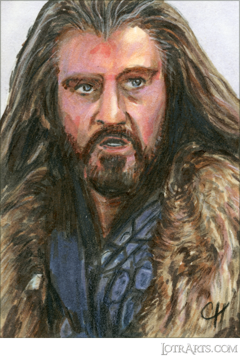 Thorin Oakenshield of the Hobbit by Henderson <br><div class="floatbox" data-fb-options="width:1400  height:80%"><a class="transparent" href="https://www.lotrarts.com/product/cards?card_sku=1R1P₪3572&card_price=$150.00" target="_self"><img src="https://www.lotrarts.com/images/icons/paypal-004.png"></a></div>