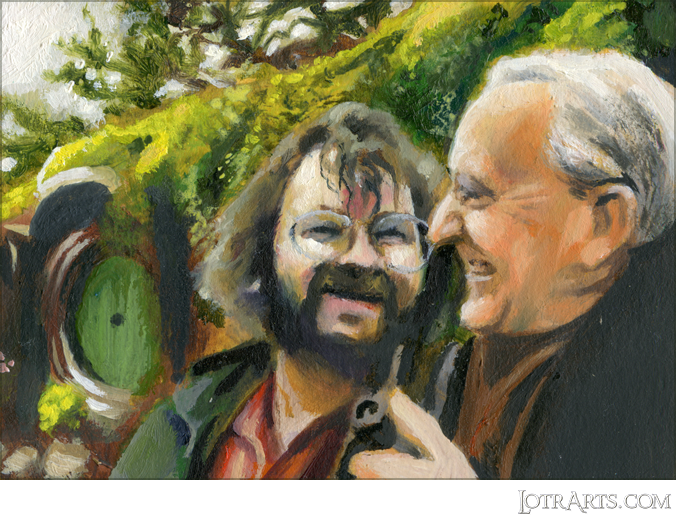 Peter Jackson meets JRR Tolkien at Bag End by Kenney<span class="ngViews">2 views</span>