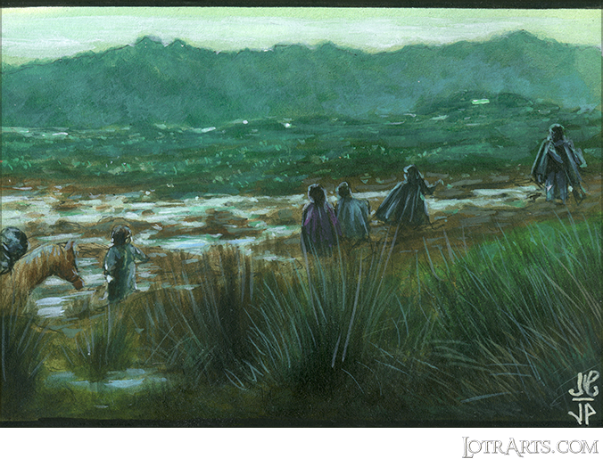 Aragorn leads the hobbits through marshes by Potratz and Hai<span class="ngViews">12 views</span>