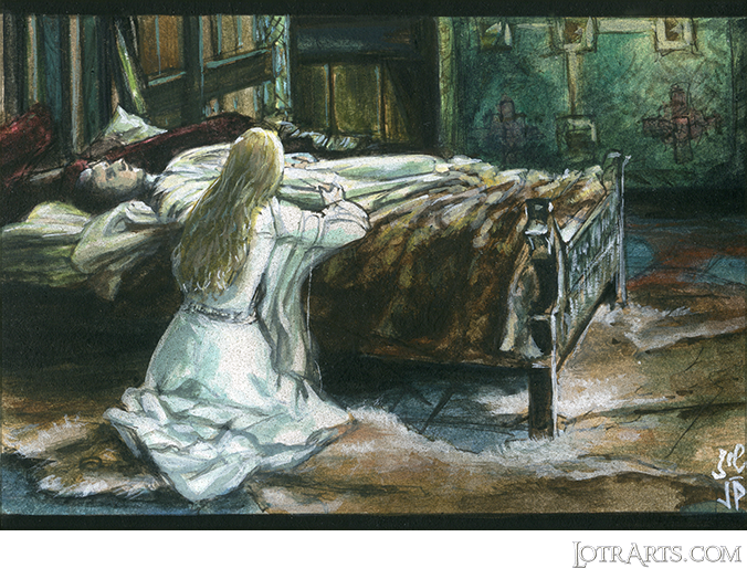 Éowyn at Théodred's death bed by Potratz and Hai<span class="ngViews">2 views</span>