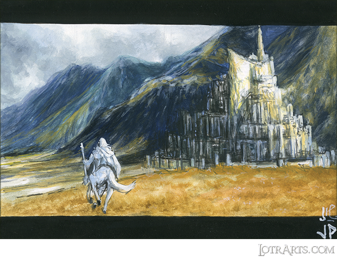 Gandalf riding to Minas Tirith by Potratz and Hai<span class="ngViews">1 view</span>