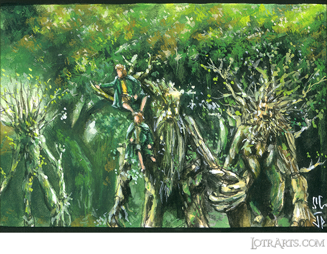Merry, Pippin and Treebeard at Ent Moot by Potratz and Hai<span class="ngViews">2 views</span>