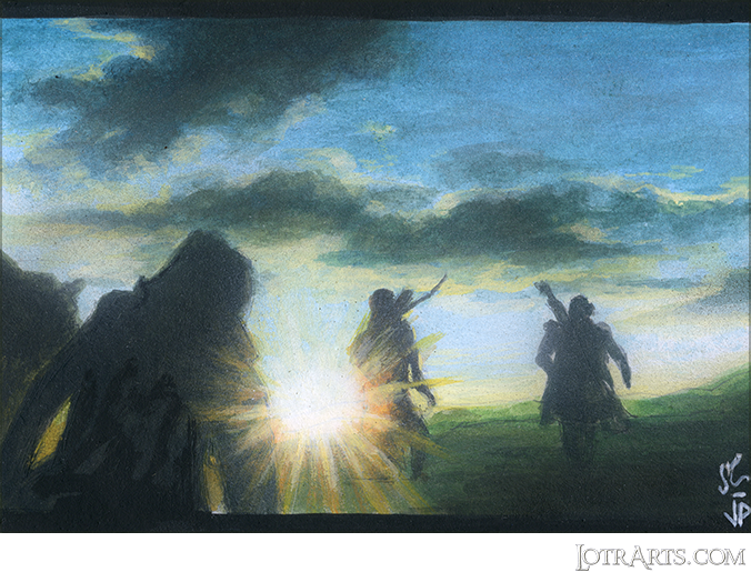 Aragorn, Legolas and Gimli chase Uruk-Hai by Potratz and Hai<span class="ngViews">1 view</span>