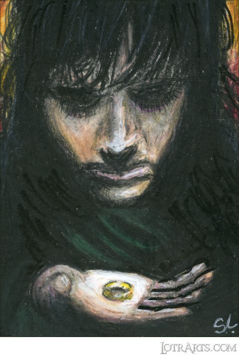 Frodo mesmerized by the One Ring by SL<span class="ngViews">1 view</span>