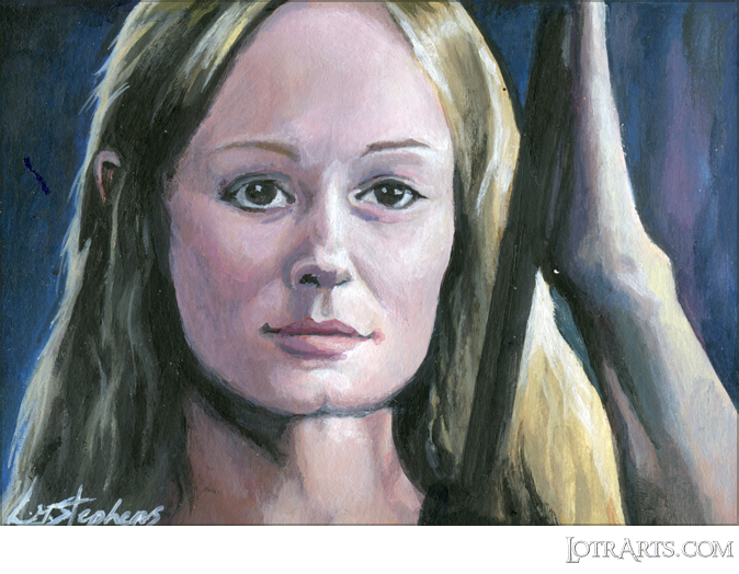 Éowyn and sword (image 1) by Stephens