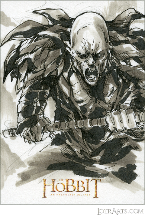 Orc by Sunico: artist proof sketch