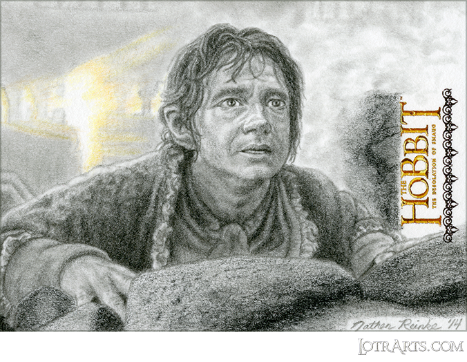 Bilbo by Nathen Reinke: artist proof sketch<span class="ngViews">9 views</span>