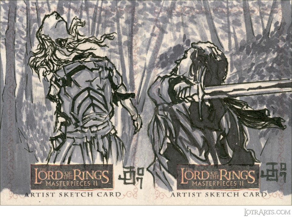 Aragorn and Lurtz, two-card panel, by Ocampo<span class="ngViews">2 views</span>