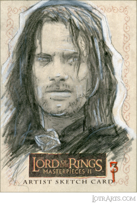 Aragorn by Ballard: artist return sketch<span class="ngViews">13 views</span>