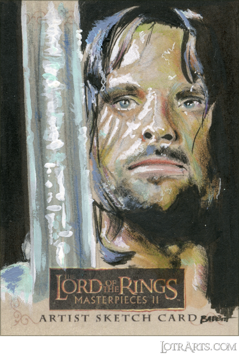 Aragorn by Babbitt: artist return sketch<span class="ngViews">18 views</span>