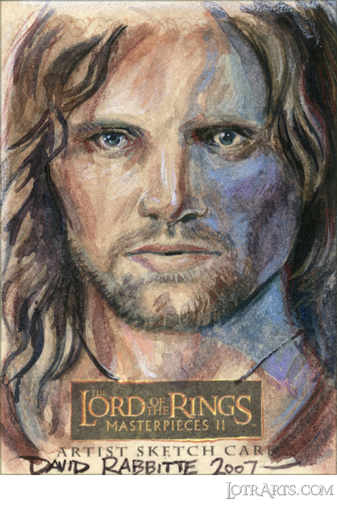 Aragorn by Rabbitte: artist return sketch<span class="ngViews">13 views</span>