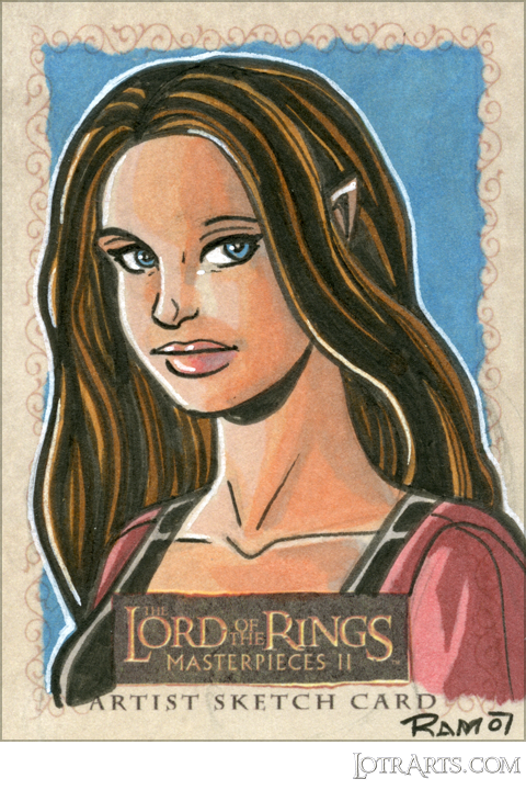 Arwen by Molinelli: artist return sketch<span class="ngViews">3 views</span>