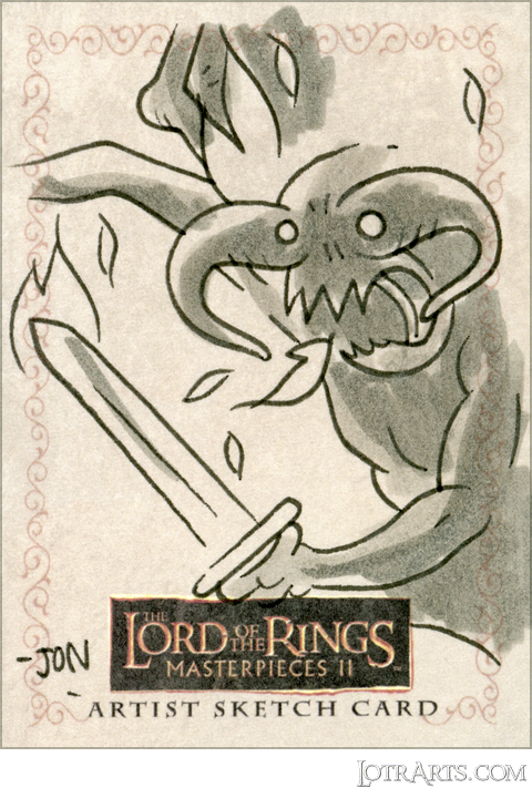 Balrog by Morris; artist return sketch<span class="ngViews">2 views</span>