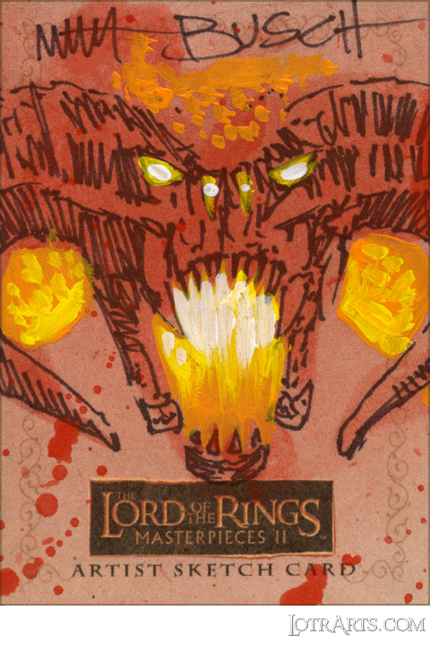 Balrog by Busch; artist return sketch<span class="ngViews">3 views</span>
