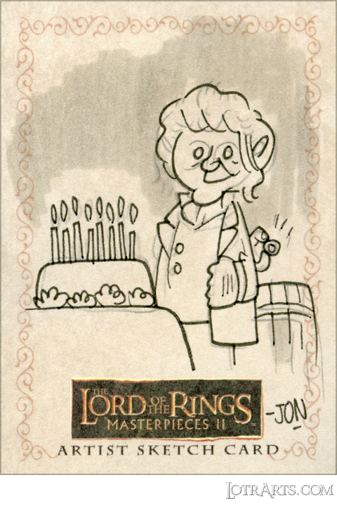 Bilbo with birthday cake by Morris<span class="ngViews">1 view</span>