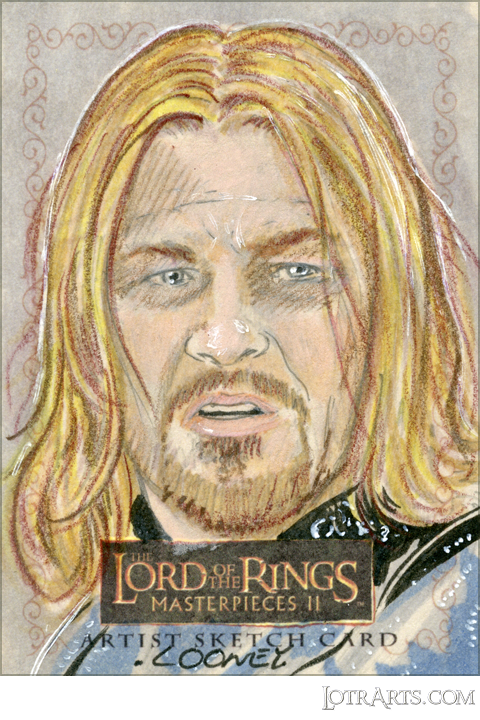 Boromir by Cooney: artist return sketch<span class="ngViews">6 views</span>