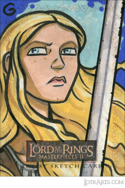Éowyn by Gould: artist return sketch<span class="ngViews">1 view</span>