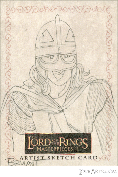 Éowyn as Dernhelm by Bryant <br /><div class="floatbox" data-fb-options="width:1400  height:80%"><a class="transparent" href="https://www.lotrarts.com/product/cards?card_sku=1R1P%E2%82%AA3572&card_price=$150.00"><img src="https://www.lotrarts.com/images/icons/paypal-004.png" alt="paypal-004.png" /></a></div><span class="ngViews">2 views</span>