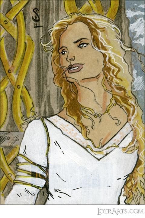 Éowyn by Sobol: after-market sketch